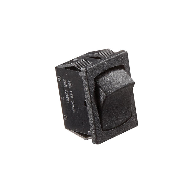 SWITCH-ROCKER 10A ON-OFF BLACK