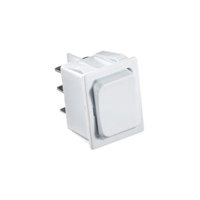 SWITCH-ROCKER 5A ON-OFF-ON WHT