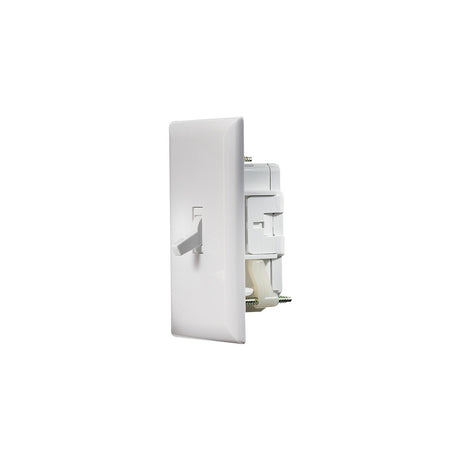 WHT WALL SWITCH W/COV-PLATE