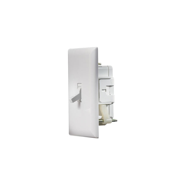 WHT WALL SWITCH W/COV-PLATE