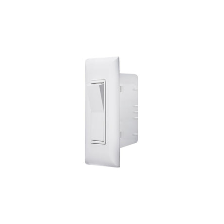 WHITE SWITCH W/COV-PLATE