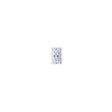RV Designer S850 AC Dual Outlet With USB Charging Ports, White