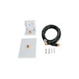 TV HOOK UP KIT-WHITE