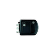 RV Designer T507 Black MH RV Entrance Door Handle Hardware with Deadbolt