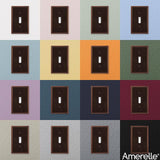 Amerelle Metro Aged Bronze 2 gang Die-Cast Metal Toggle Wall Plate 1 pk