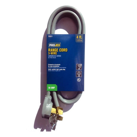 Projex 6/2 & 8/1 SRDT 125/250 V 4 ft. L Range Cord
