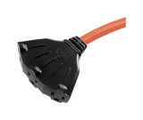Projex Indoor or Outdoor 2 ft. L Orange Extension Cord 12/3 STW