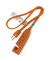 Projex Indoor 3 ft. L Orange Triple Outlet Cord 16/3 SPT-2