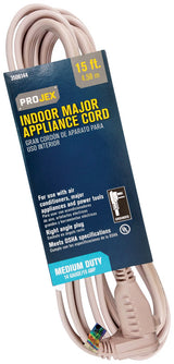 Projex 14/3 SPT-3 125 V 15 ft. L Appliance Cord