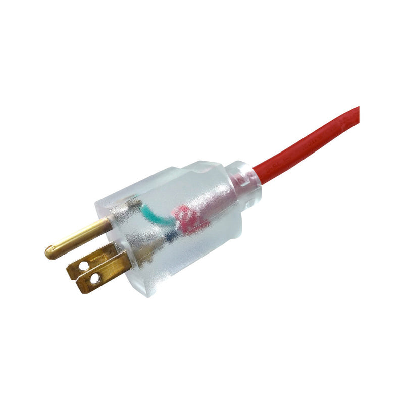 Projex Indoor or Outdoor 25 ft. L Red Extension Cord 14/3 SJTOW