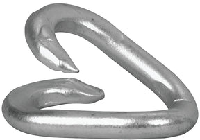 Campbell T5950024 Lap Link, 1/8 x 3/4 in Trade, 125 lb Working Load, Steel, Zinc-Plated, Pack of 10