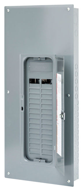 Square D HomeLine 225 amps 120/240 V 30 space 60 circuits Main Lug Load Center