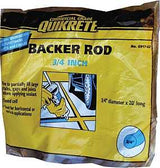 Quikrete 6917-42 Backer Rod, 3/4 in Dia, 20 ft L, Polyurethane