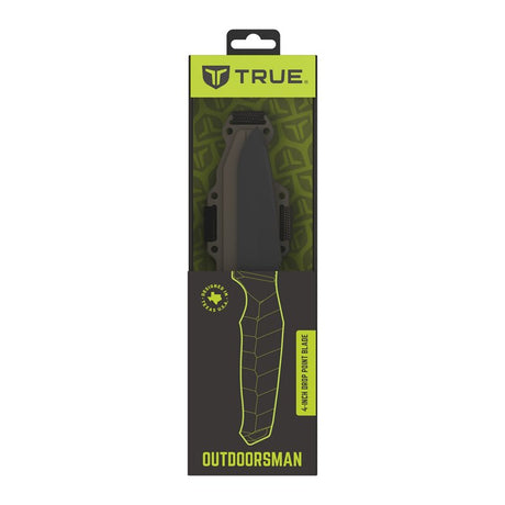 True TRU-FXK-0001 Knife, 4 in L Blade, Stainless Steel Blade