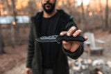 True Swift Edge Series TRU-FMK-0010 Folding Knife, Steel Blade