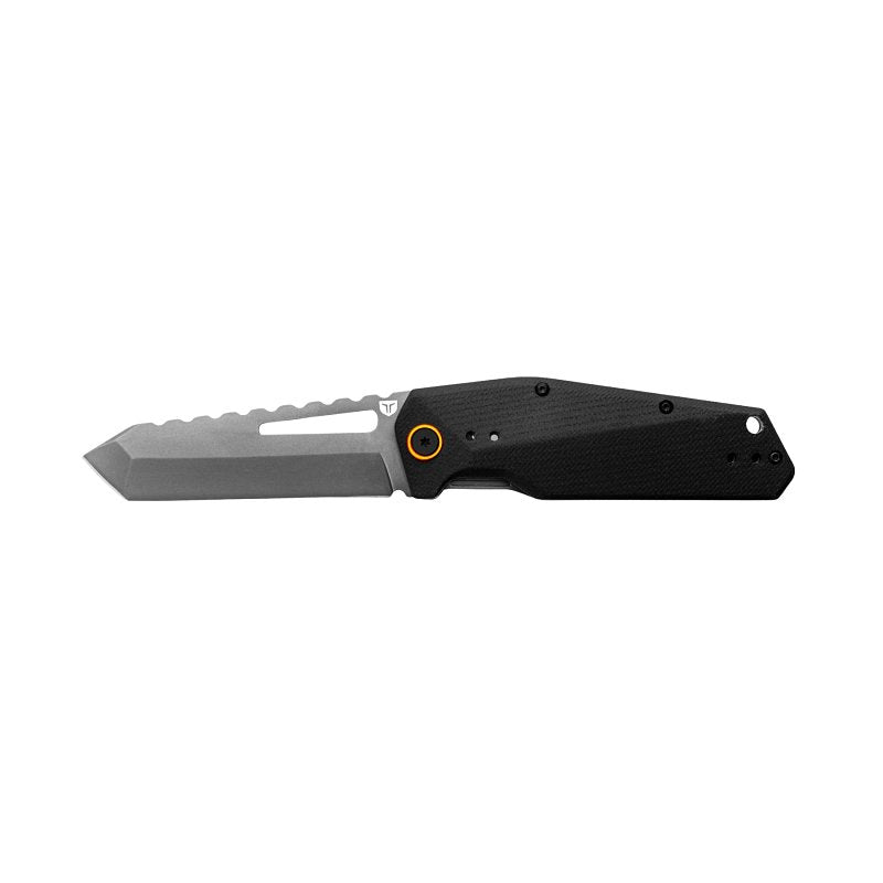 True BERM Series TRU-FMK-1030 Flipper Knife, 3-1/2 in L Blade, 1-3/8 in W Blade, Stainless Steel Blade, Ergonomic Handle