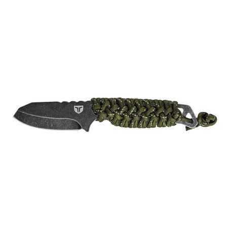 True NEKKID Series TRU-FXK-1020 Fixed Blade Knife, 2.4 in L Blade, Stainless Steel Blade, Skeletal Handle, Black Handle