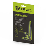 True TweezerTool+ Series TRU-MTL-1008 Keychain Multi-Tool, 1-1/2 in Point, Drop Point, Steel, Black Oxide, 3.78 in OAL