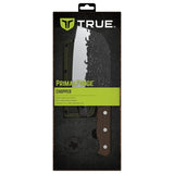 True PrimalForge Series TRU-FXK-1018 Chopper, 6-1/2 in L Blade, Stainless Steel Blade, Monzo Wood Handle