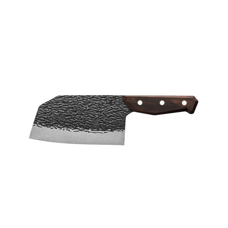 True PrimalForge Series TRU-FXK-1018 Chopper, 6-1/2 in L Blade, Stainless Steel Blade, Monzo Wood Handle