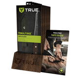 True PrimalForge Series TRU-FXK-1017 Slicer Knife, 7-1/4 in L Blade, Stainless Steel Blade, Wood Handle, Brown Handle