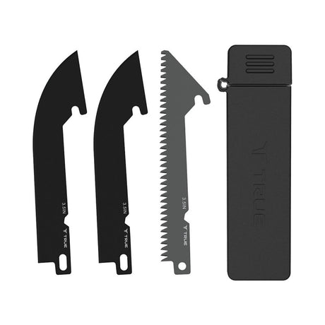 True TRU-FMK-1007 Replacement Blade Pack, 3-1/2 in, Stainless Steel, 2-Point