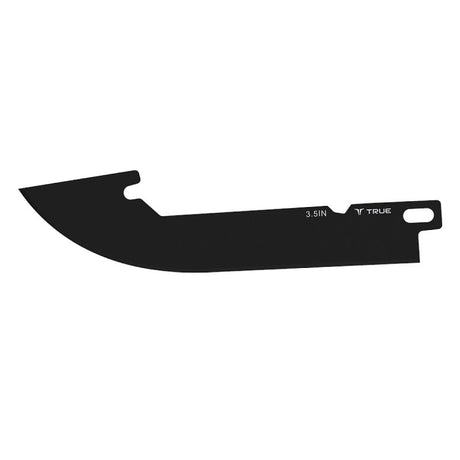 True Swift Edge Series TRU-FMK-1011 Replacement Blade, 3-1/2 in L, Stainless Steel, Drop-Point, Plain, Straight Edge