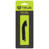 True Swift Edge Series TRU-FMK-1011 Replacement Blade, 3-1/2 in L, Stainless Steel, Drop-Point, Plain, Straight Edge