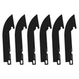 True Swift Edge Series TRU-FMK-1011 Replacement Blade, 3-1/2 in L, Stainless Steel, Drop-Point, Plain, Straight Edge