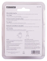 ProSource FE-50644-PS Furniture Leg Tip, Round, Rubber, White, 7/8 in Dia, 1-3/8 in H