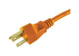 Projex Indoor 3 ft. L Orange Extension Cord 14/3 SJT