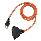 Projex Indoor or Outdoor 10 ft. L Orange Extension Cord 12/3 SJTW