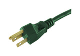 Projex Indoor or Outdoor 50 ft. L Green Triple Outlet Cord 16/3 SJTW