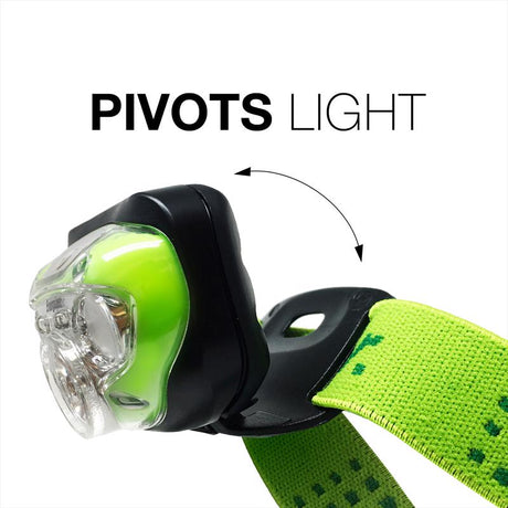 Energizer Vision HD + 350 lm Green LED Head Lamp AAA Battery