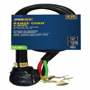 Projex 6/2 & 8/2 SRDT 125/250 V 4 ft. L Range Cord