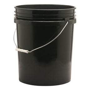 Leaktite-IPL Plastics 1123025 Pail, 5 gal Capacity, HDPE, Black