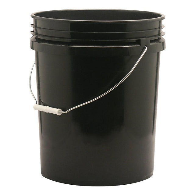 Leaktite-IPL Plastics 1123025 Pail, 5 gal Capacity, HDPE, Black