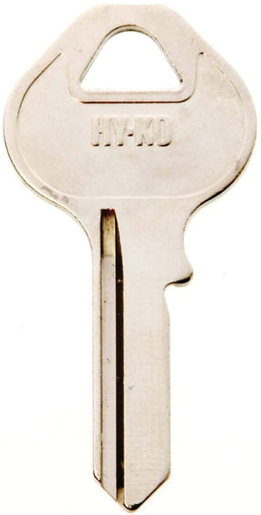 Hy-Ko 11010MIT6 Automotive Key Blank, Brass, Nickel, For: Mitsubishi Vehicle Locks, Pack of 10