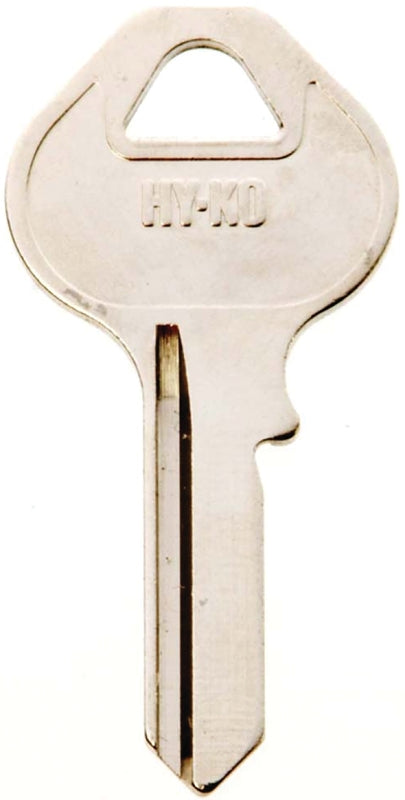 Hy-Ko 11010MIT6 Automotive Key Blank, Brass, Nickel, For: Mitsubishi Vehicle Locks, Pack of 10