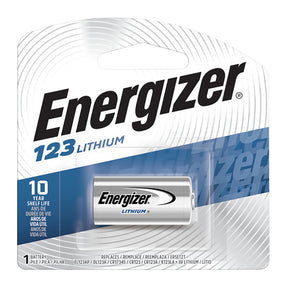 Energizer Lithium 123 3 V Camera Battery 1 pk, Pack of 6