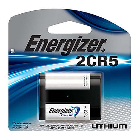 Energizer Lithium 2CR5 6 V 1.5 mAh Camera Battery 1 pk, Pack of 6