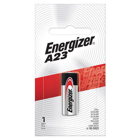 Energizer Alkaline A23 12 V 0.05 mAh Electronics Battery 1 pk, Pack of 6