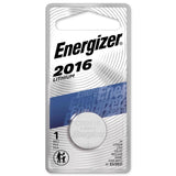 Energizer Lithium 2016 3 V Keyless Entry Battery 1 pk
