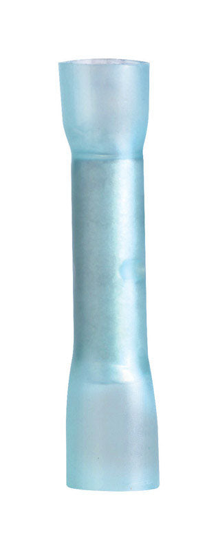 Gardner Bender 16-14 Ga. Heat Shrink (Standard Wall) Butt Splice Blue 7 pk, Pack of 10