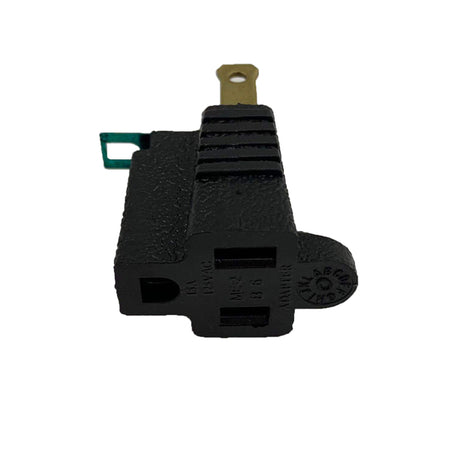 Projex Grounded 1 outlets Grounding Adapter 1 pk, Pack of 25