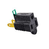 Projex Grounded 1 outlets Grounding Adapter 1 pk, Pack of 25