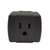 Projex Grounded 3 outlets Adapter 1 pk, Pack of 10