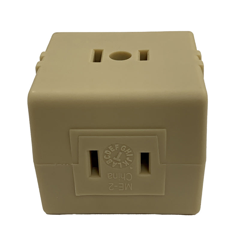 Projex Polarized 3 outlets Cube Adapter 1 pk