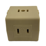Projex Polarized 3 outlets Cube Adapter 1 pk