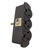Projex Grounded 3 outlets Adapter 1 pk